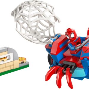 LEGO Marvel Spidey em sua Motocicleta vs. Rhino 11206