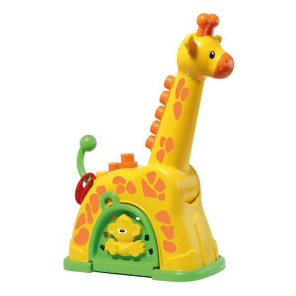 Girafa de Atividades Amarela PlayMi com 15 blocos