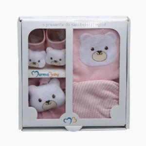 Mini Kit Presente Maternidade 4 Peças Markha Baby