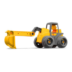 Open Tracks Trator Escavadeira PlayMi com motorista