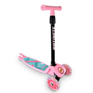 Patinete Rosa Decorado PlayMi