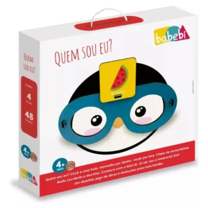 Brinquedo Educativo De Madeira Quem Sou Eu? Babebi