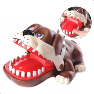 Brinquedo Jogo Cachorro Bravo Morde Dedo Divertido Reflexo