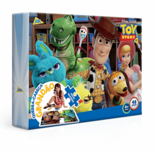 Quebra Cabeça Grandão 48 Peças Toy Story 4 Toyster