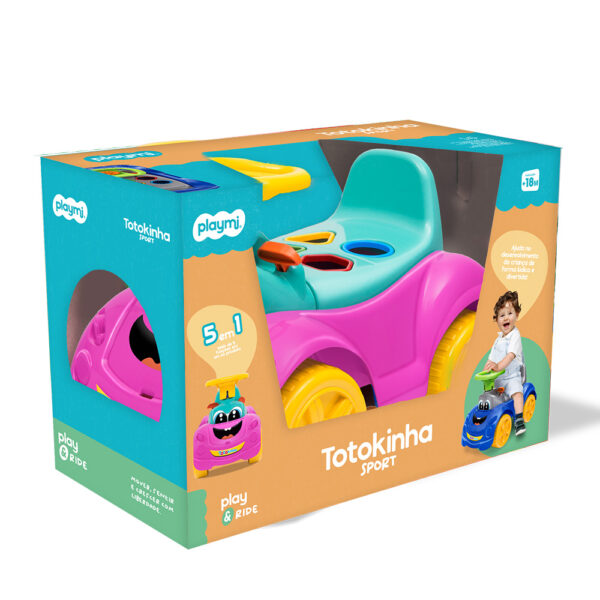 Totokinha Sport Rosa Caixa Individual PlayMi