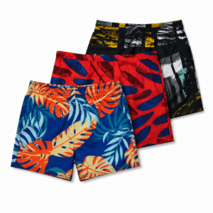 Short Tactel Juvenil Estampado - Tamanho 14