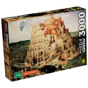 Quebra-Cabeça Torre de Babel Grow 3000 Peças